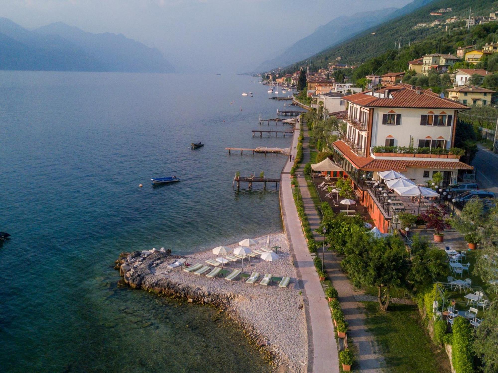 La Caletta Hotel Bolognese Brenzone Extérieur photo